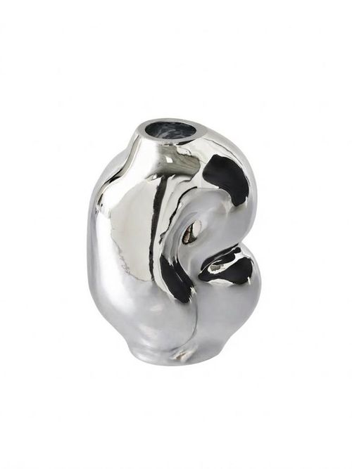 Hkliving Gleam Chrome Glass Vase