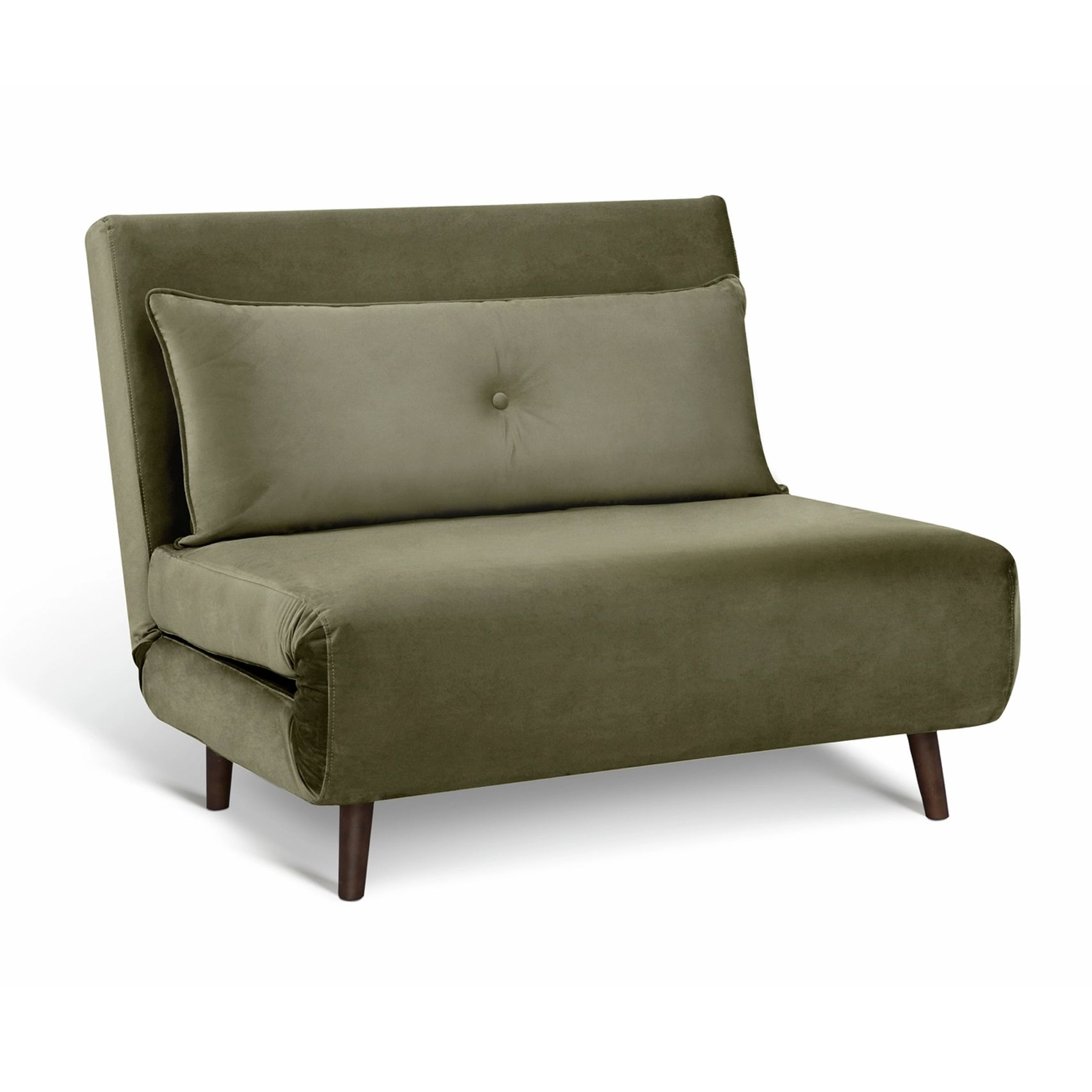 Habitat, Roma Small Double Velvet Chairbed
