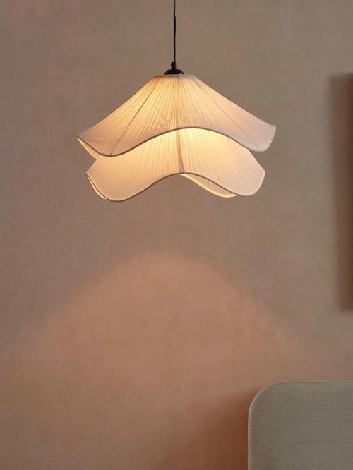 Fleur Fabric Layered Petal Ceiling Shade&nbsp;