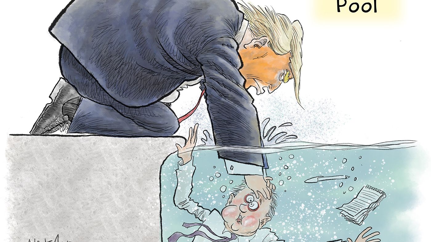5 hilariously pressing cartoons about Trump's crackdown on free press | The Week