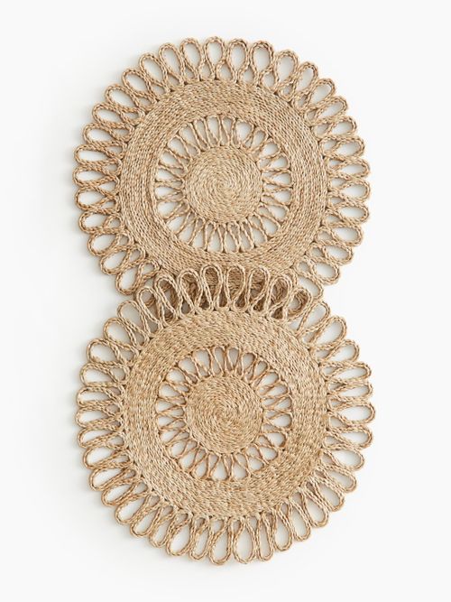 Jute Place Mats, Set of 2