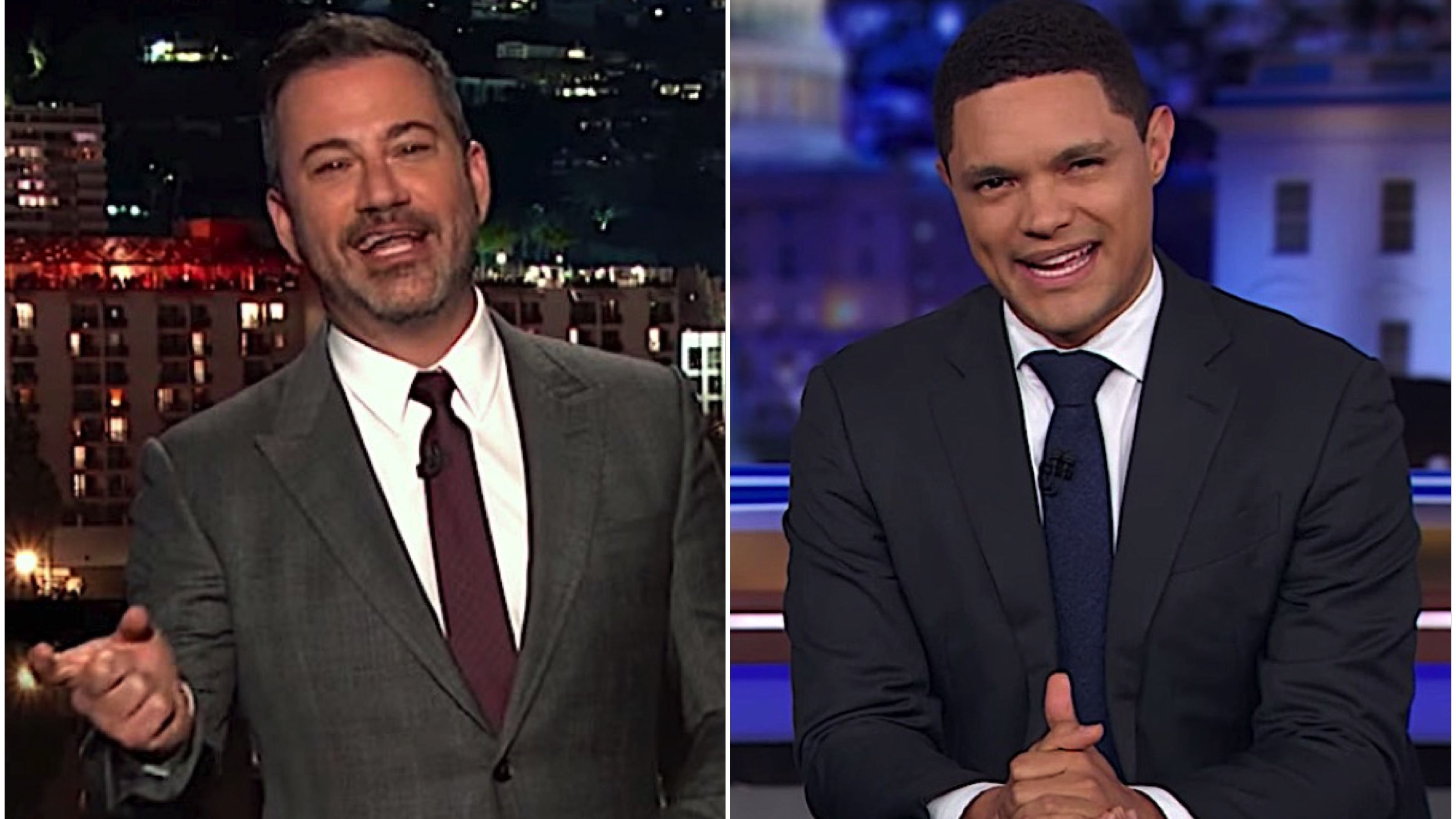 Jimmy Kimmel and Trevor Noah can't believe Trump is lobbying Sweden to free  A$AP Rocky at Kanye's request | The Week