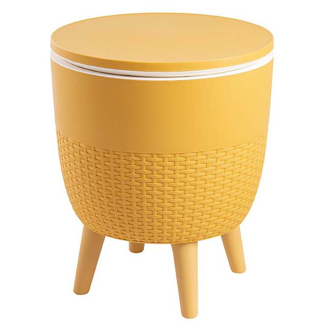 Lagoon Cancun Resin Outdoor 2-In-1 Side Table and Cooler &amp;amp; Reviews | Wayfair