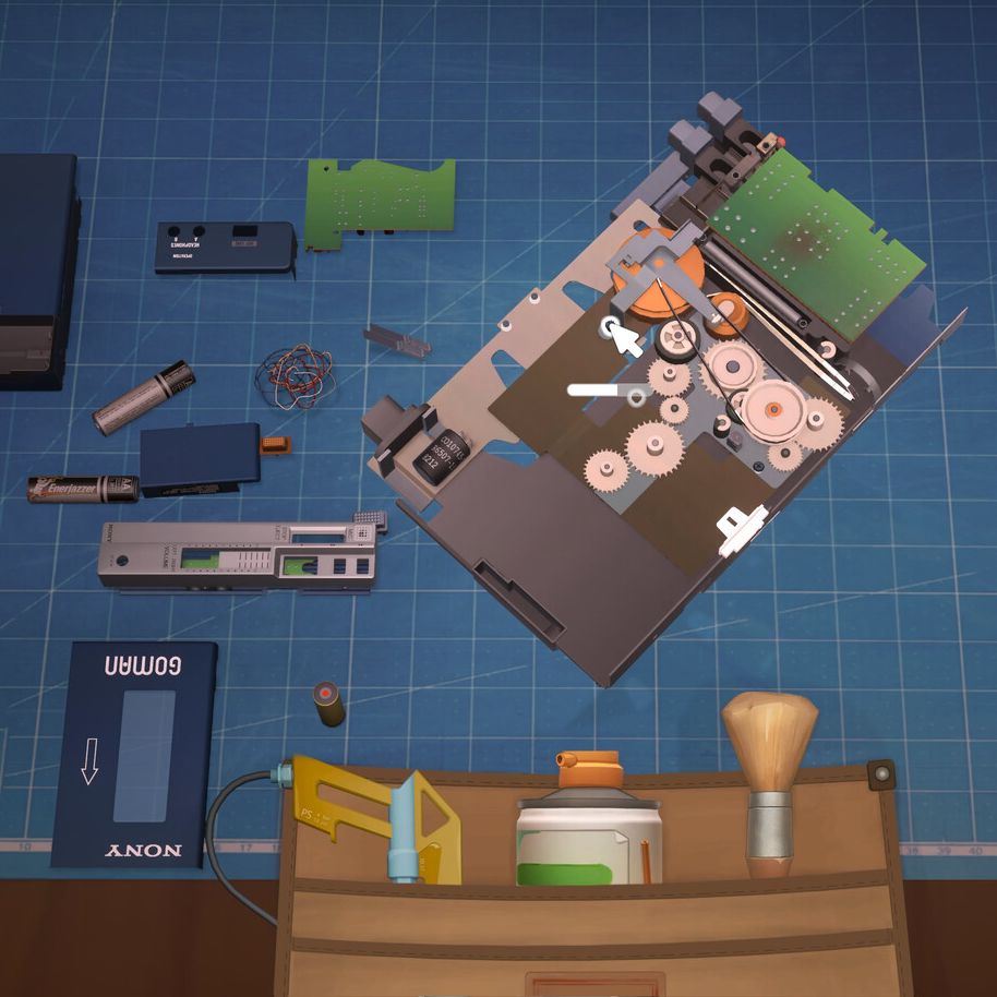 ReStory: Chill Electronics Repair - A PS3 that's been taken apart