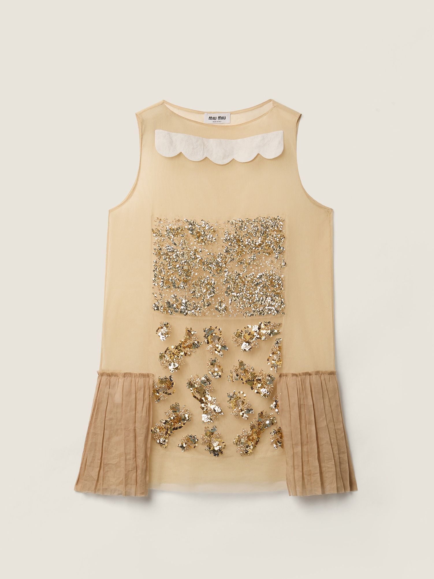 Embellished Tulle Dress