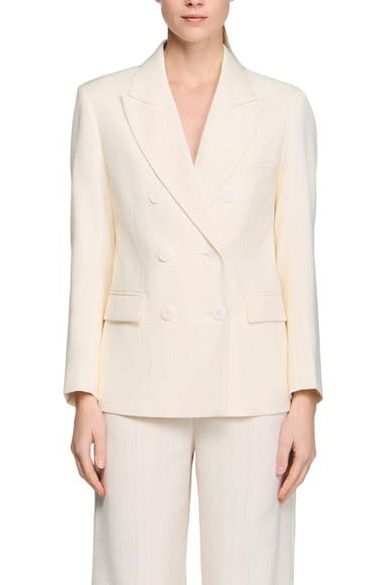 Double-Breasted Suit Jacket