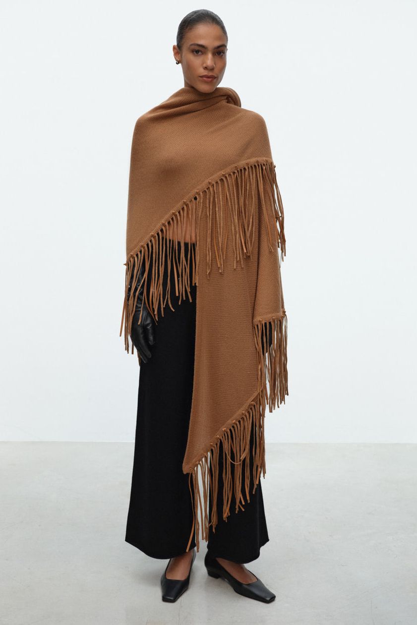 Frida Shawl in Wool and Cashmere