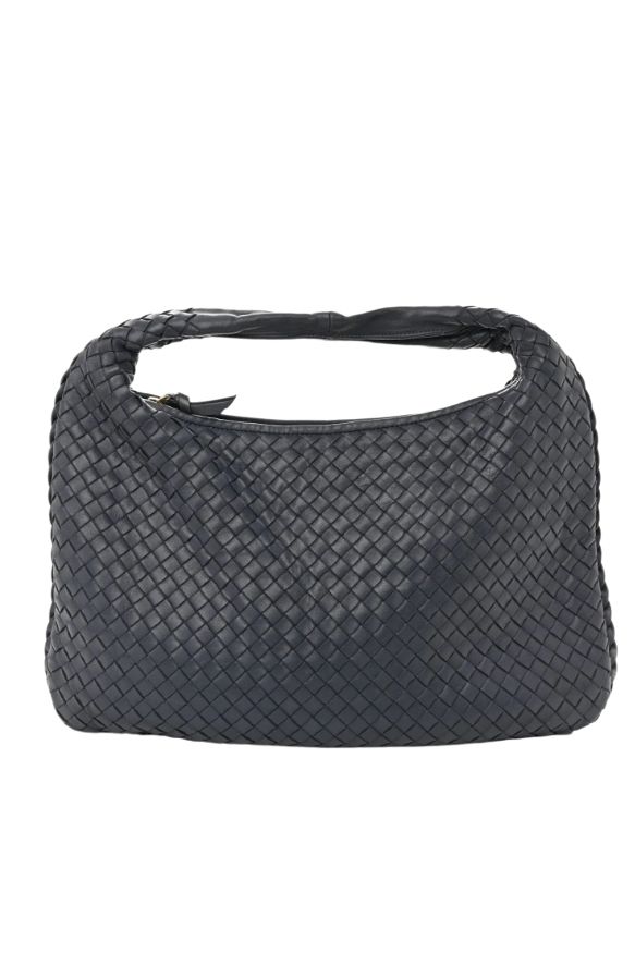 Bottega Veneta, Bottega Veneta Nappa Intrecciato Medium Veneta Hobo Atlantic