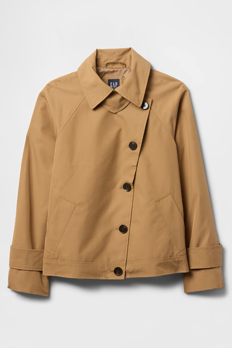 Gap, Asymmetrical Trench Jacket