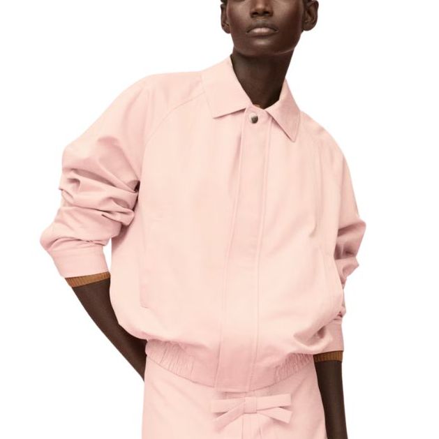 Image of pink bomber jacket
