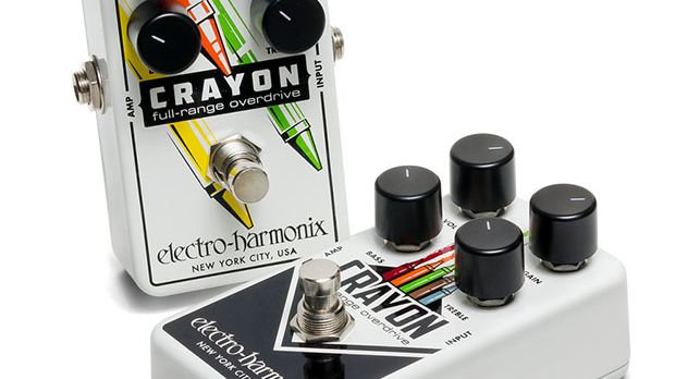 Electro-Harmonix Unveils Crayon Full-Range Overdrive Pedal — Demo