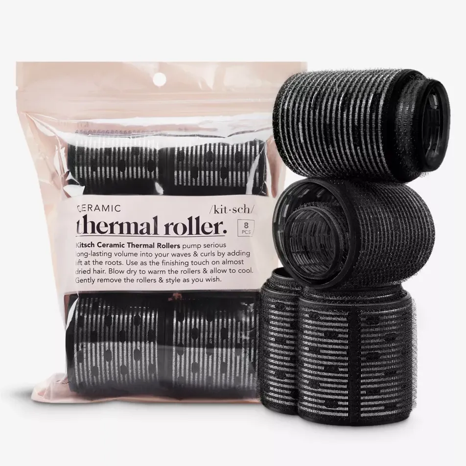 Ceramic Thermal Hair Rollers Set of Eight