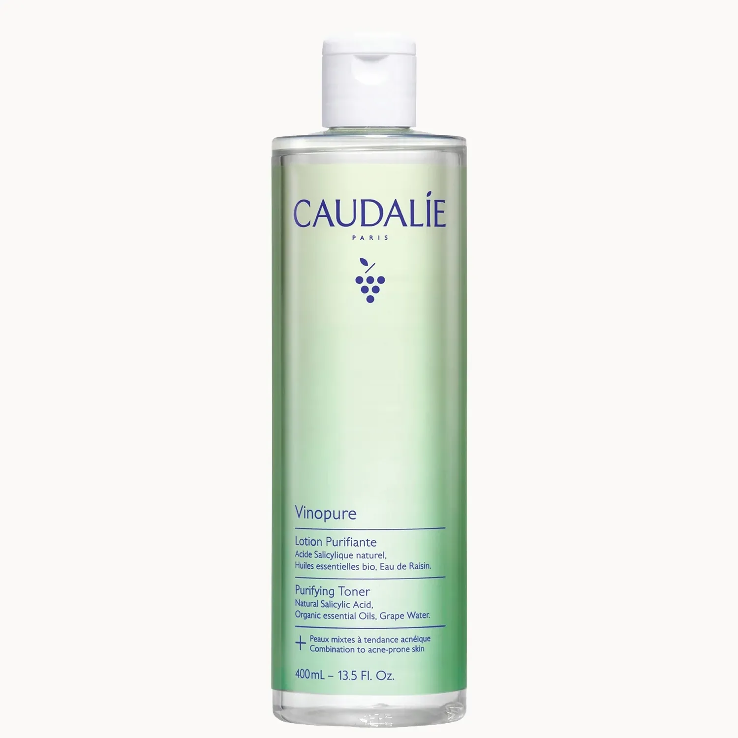 Caudalie Vinopure Natural Salicylic Acid Pore Minimising Toner 400ml
