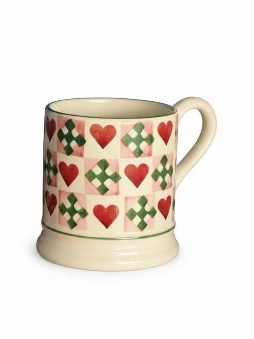 Pink Quilts 1/2 Pint Mug