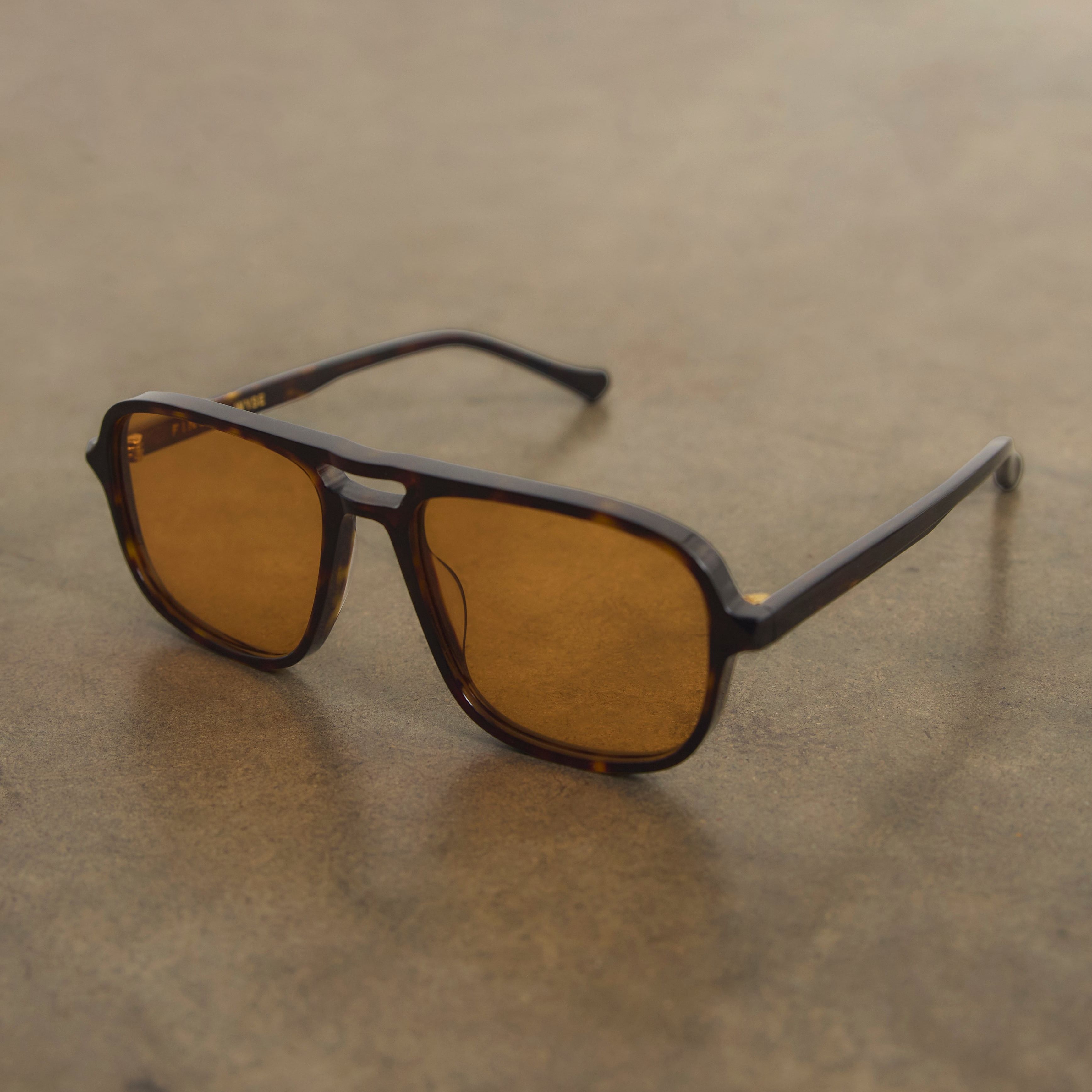 Wyse X Finlay Ledbury Sunglasses - Dark Havana