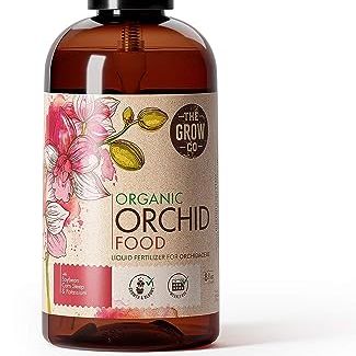 Organic Ready to Spray Orchid Food Mist - Bloom Booster Fertilizer for Orchids in Pots - Plant Nutrients for Healthy Flower &amp;amp; Reblooms (8 Oz)