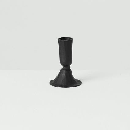 Handmade Iron Short Candle Holder | Iron