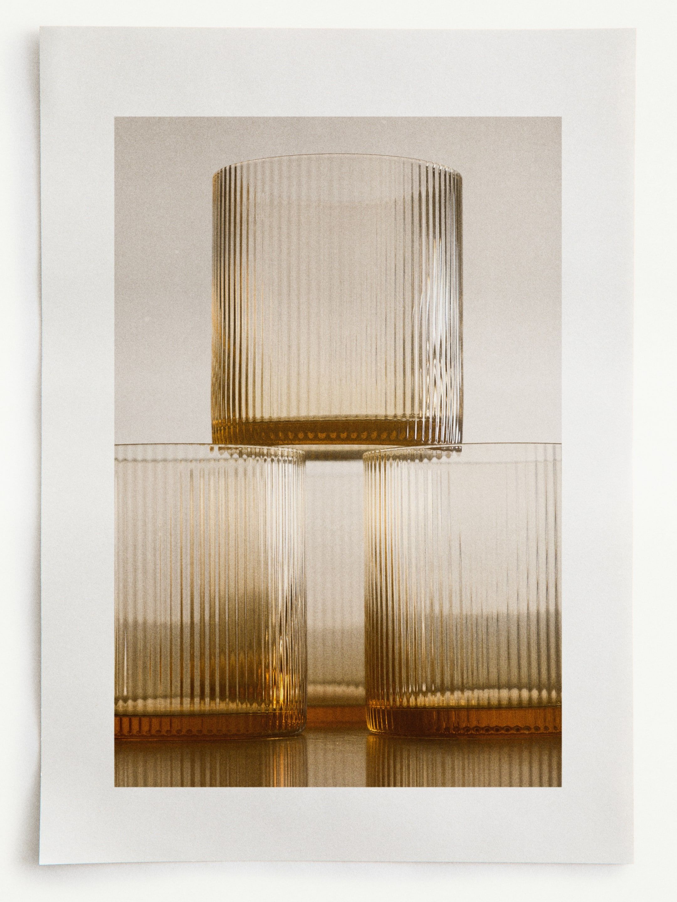 Fluted Tumblers, Set of 4