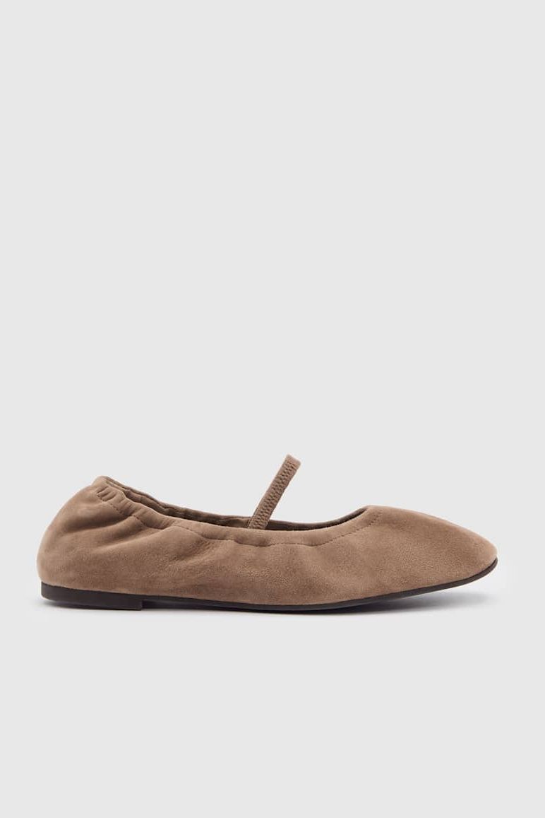 Buffy Ruched Ballet Flat