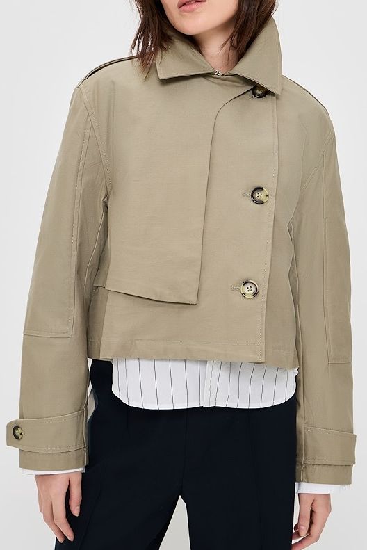 Rag &amp;amp; Bone Jamie Cropped Trench
