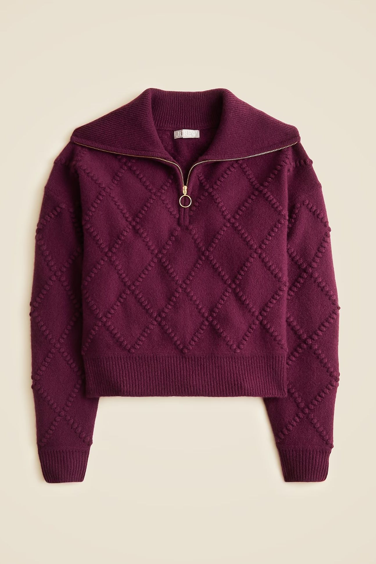 J.Crew quarter-zip sweater