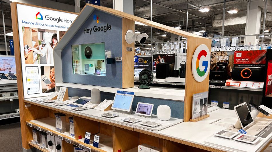 Google Home display