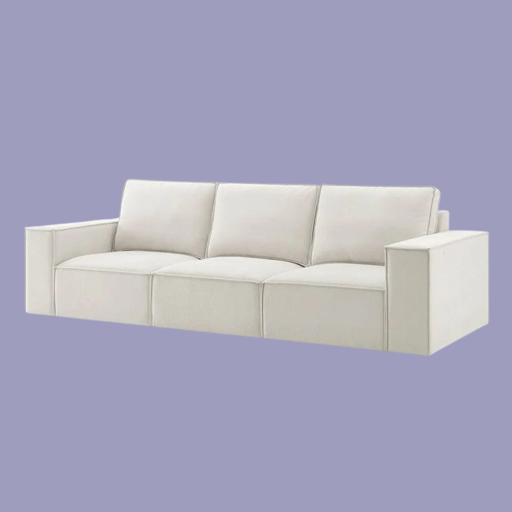 DUSK, Brooklyn 3 Seater Sofa - Ivory