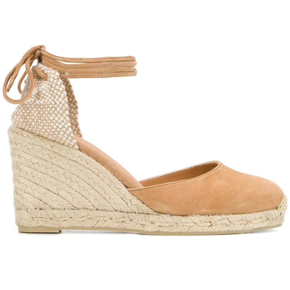 Casta&amp;ntilde;er 95mm Carina Suede Espadrilles | 37