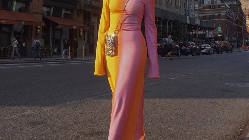 Two-Tone Dresses Are Spring's Latest Big Trend | Who What Wear