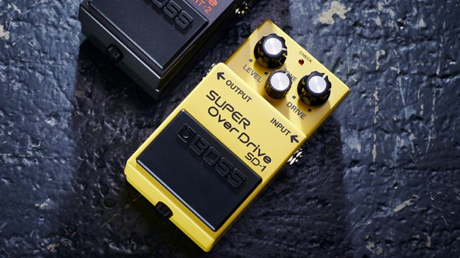 Boss anniversary pedals