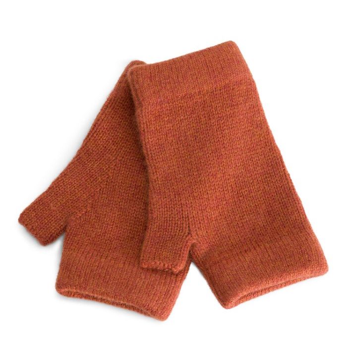 Ladies Gauzy Cashmere Fingerless Mitts