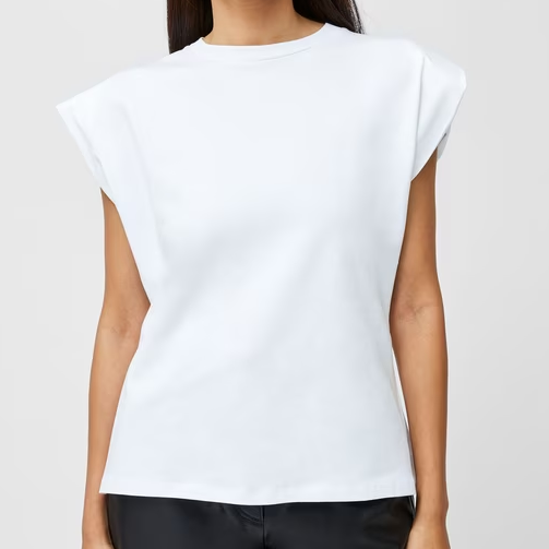 French Connection, Shoulder Pad Tank Top from John Lewis