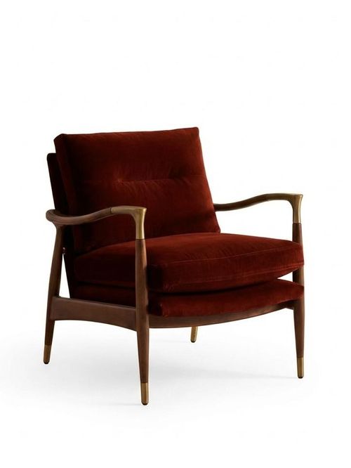 Theodore Velvet Armchair