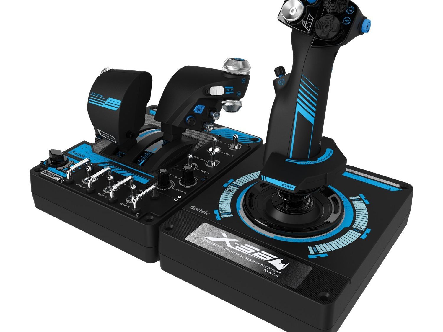 Saitek (Slightly) Upgrades Its HOTAS Lineup With The X-56 Rhino