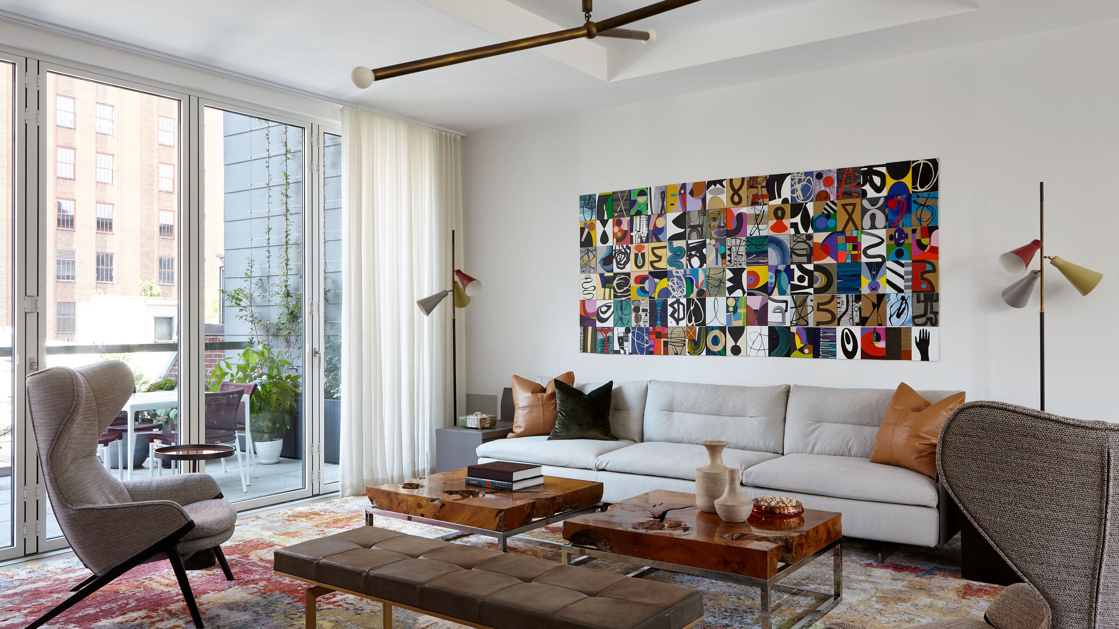 Mid Century Modern Studio Apartment