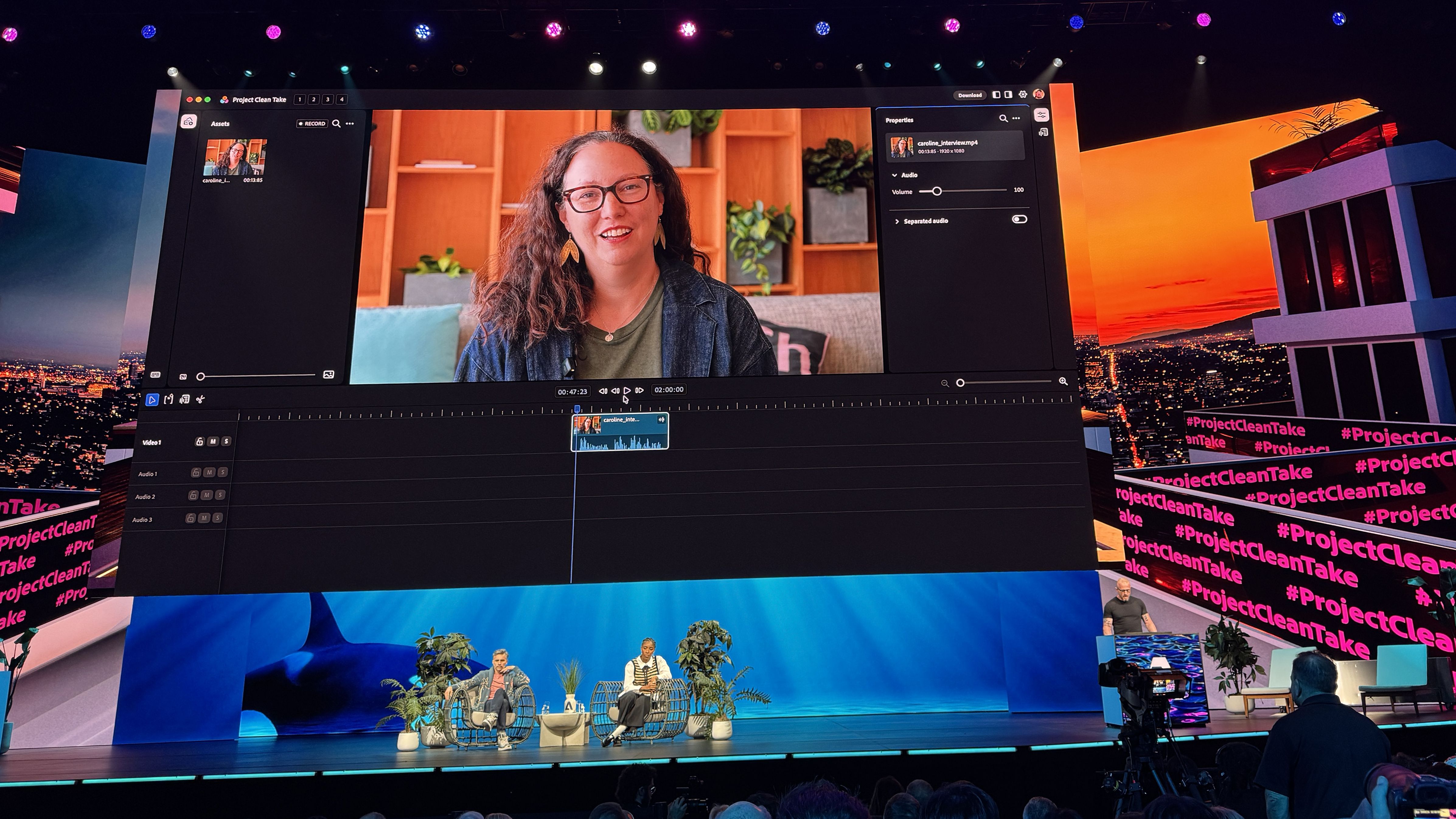 The Adobe Max 2025 Sneaks Project Clean Take
