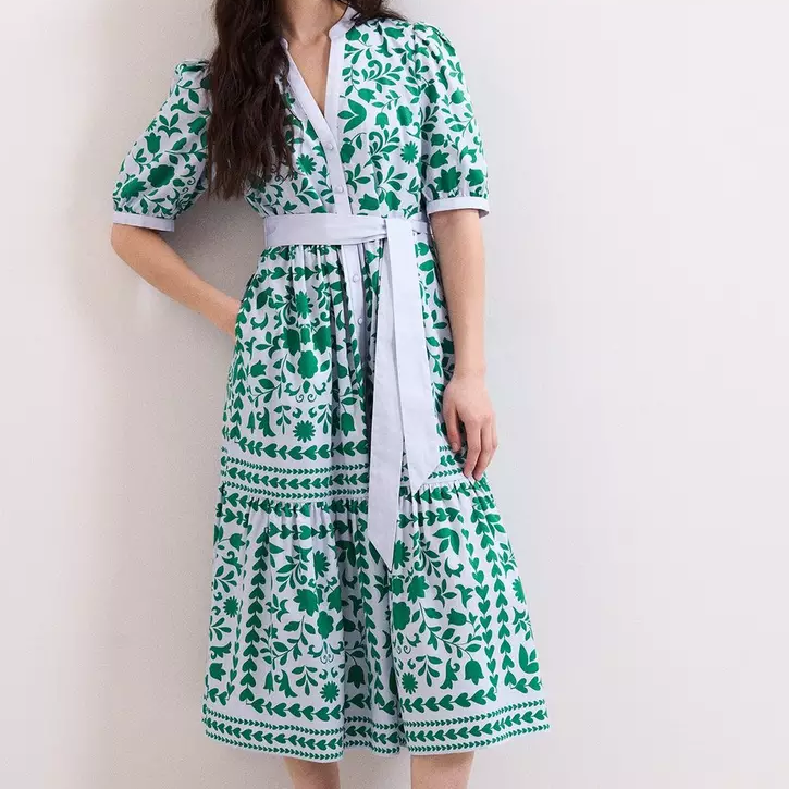 Phase Eight, Floral Midi Shirt Dress