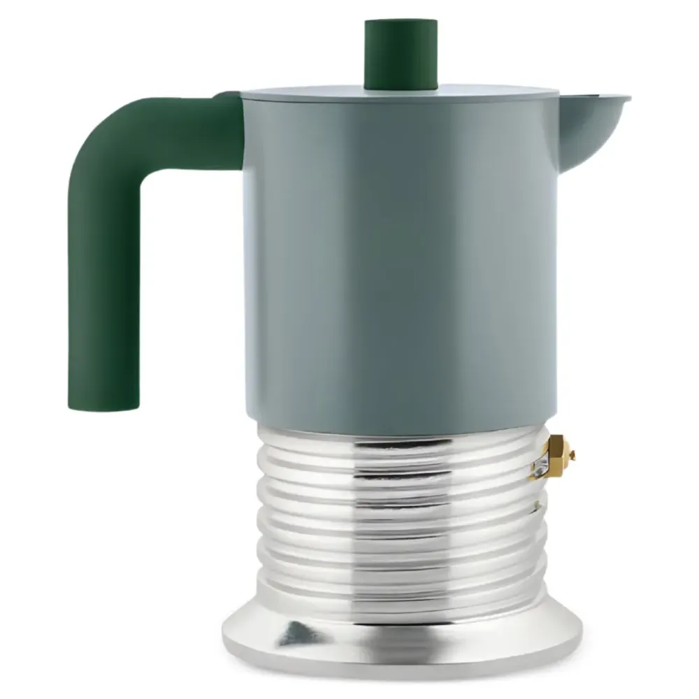 Alessi Ribbed-Design Espresso Maker | One Size