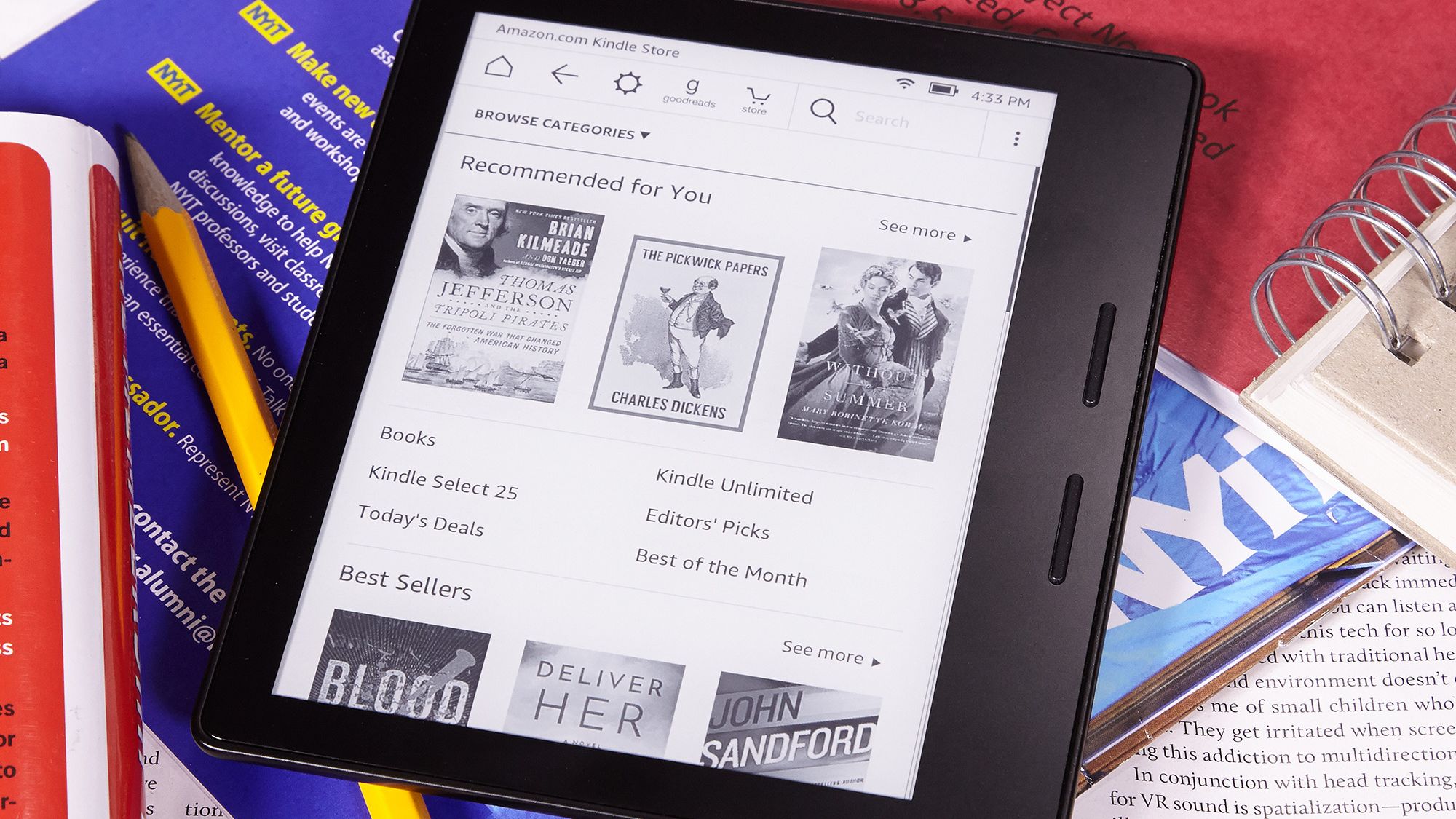 Kindle Oasis e-reader
