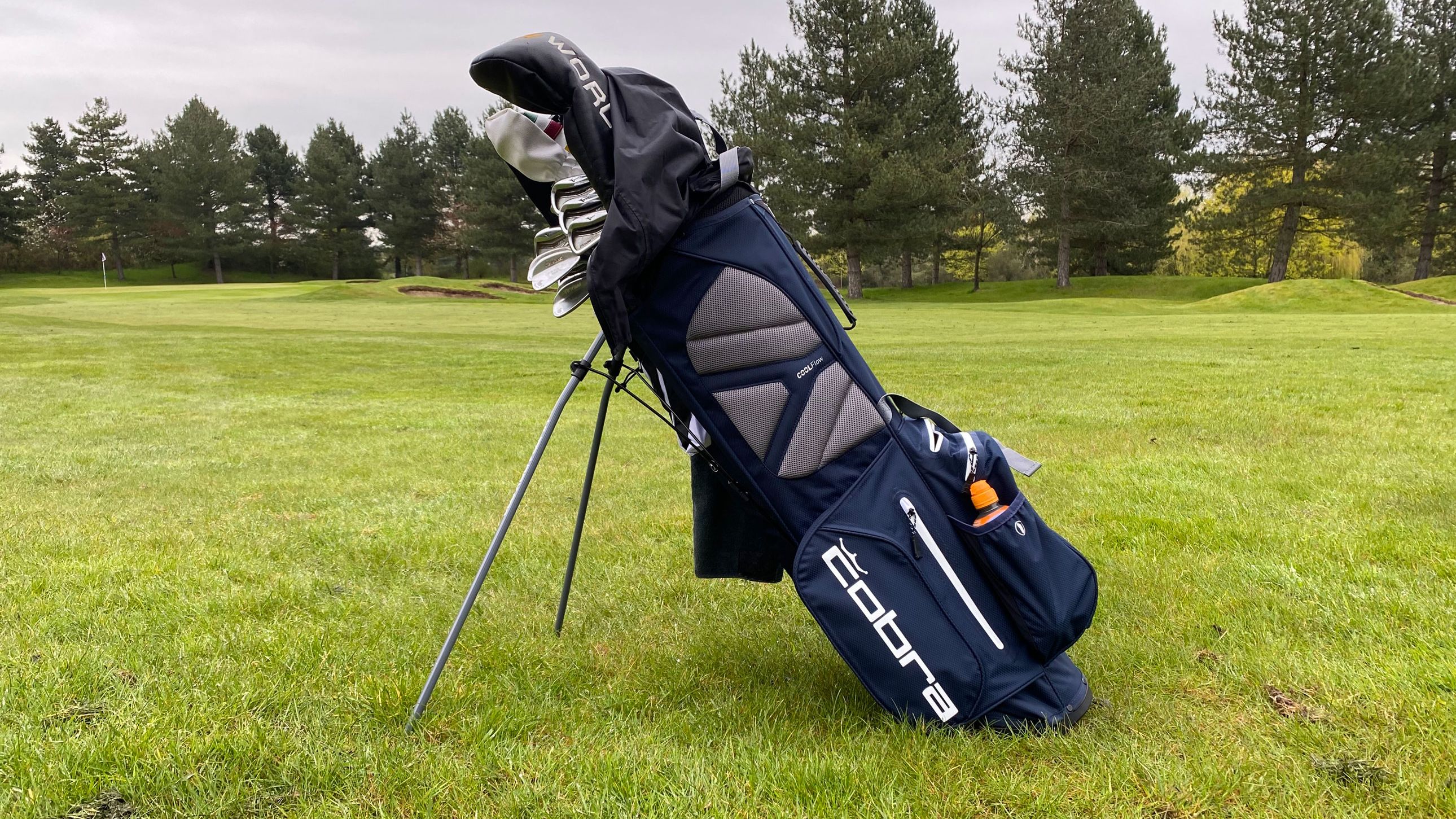 Cobra UltraDry Pro Black High Risk Red Stand Golf Bag | eBay