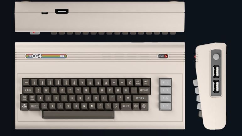 Commodore 64 THEC64 クラシックゲームコンソール Amazon.com: The C64 : Video Games