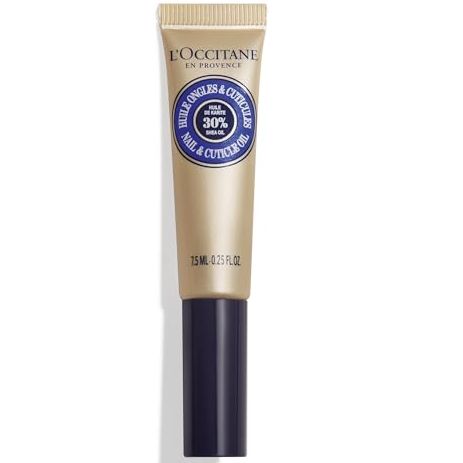 L&#039;occitane Shea Nail &amp;amp; Cuticle Nourishing Oil 7.5ml, Enriched With Shea Butter, Vegan Formula, Clean Luxury Hand &amp;amp; Nail Care for All Skin Types