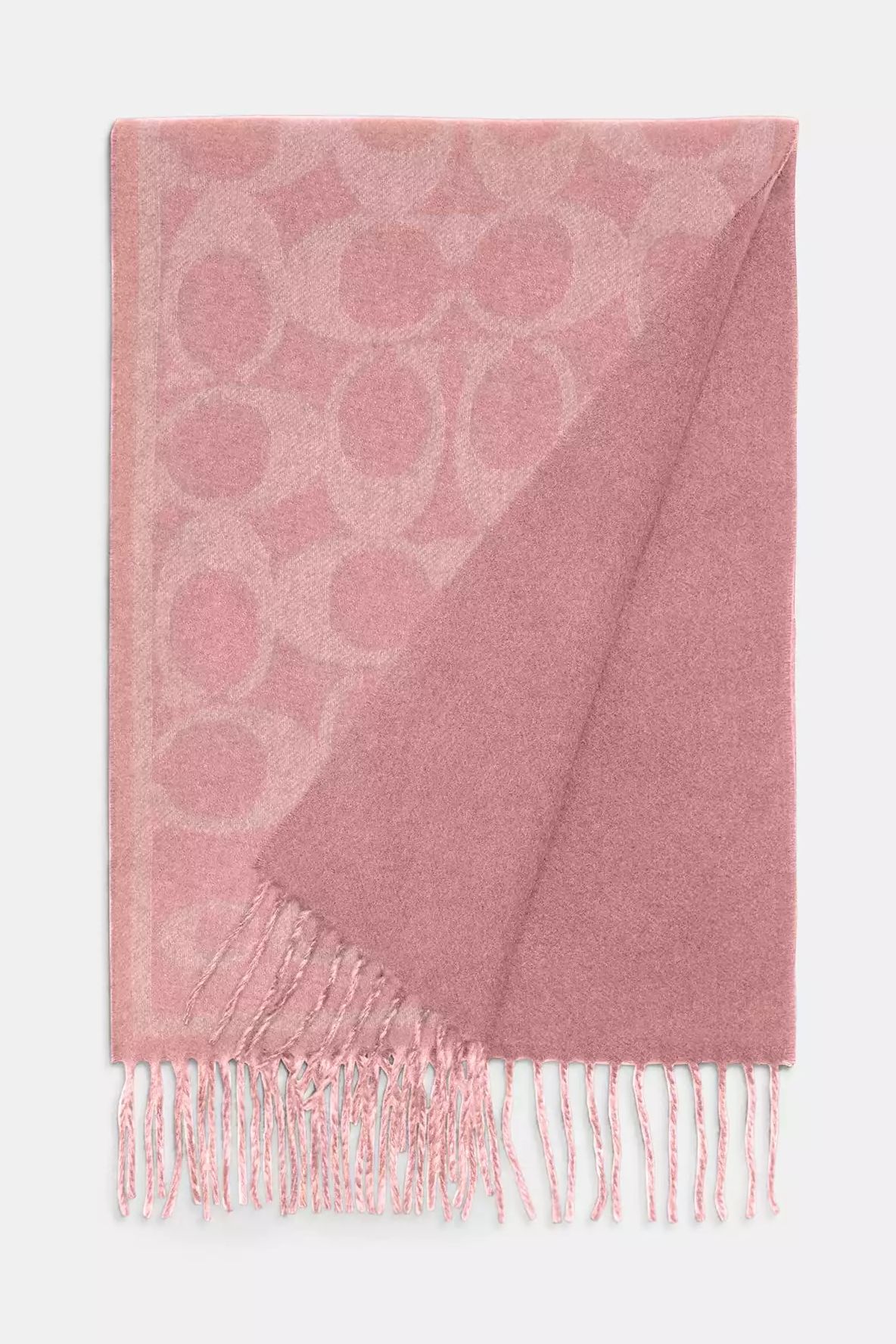 Coach Reversible Signature Cashmere Muffler