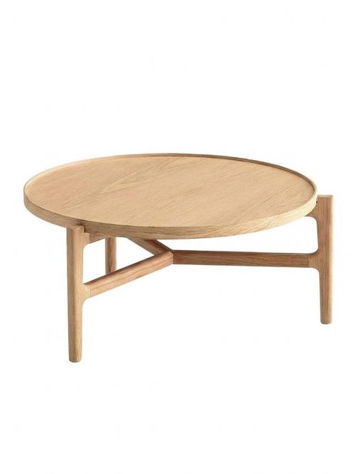 Aly Coffee Table in Oak Veneer Diameter