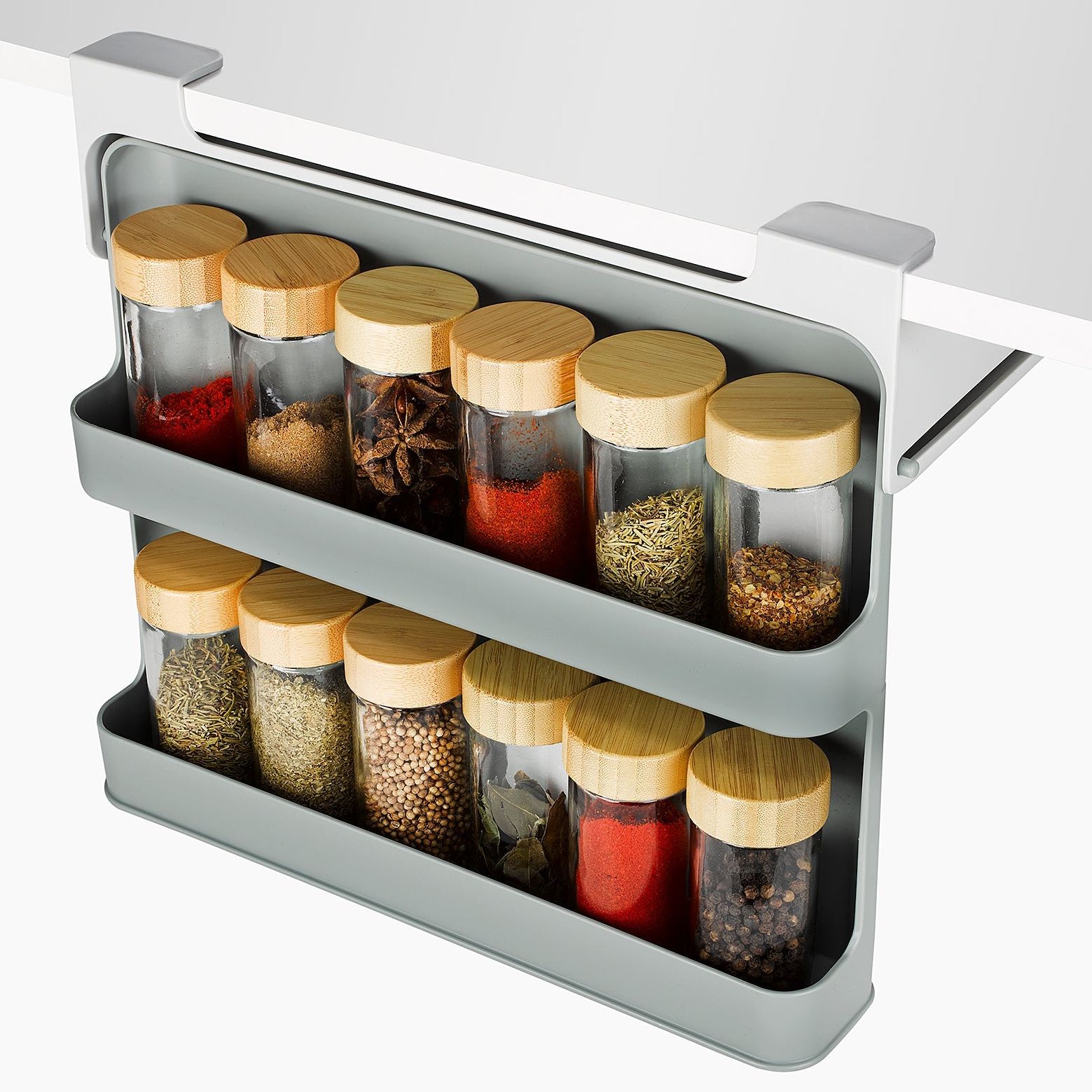 Cupboardstore&amp;trade; Large Under-Shelf Spice Rack