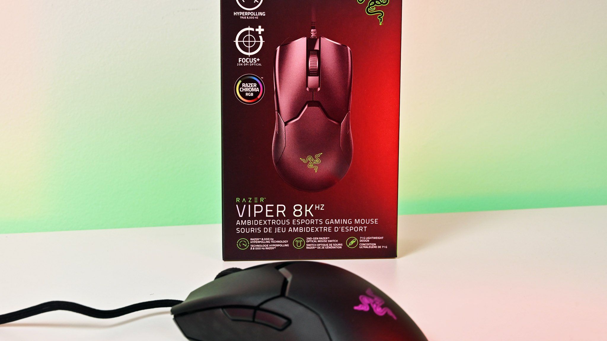 Amazon.com: Razer Viper 8KHz Ultralight Ambidextrous Wired