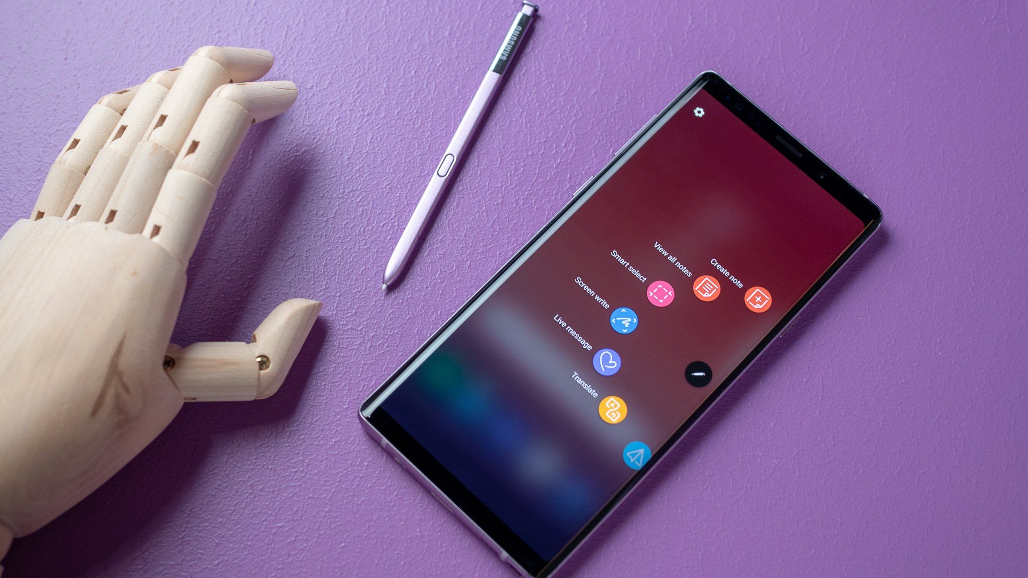 スマートフォンSAMSUNG GALAXY NOTE9 Samsung Galaxy Note9 128 GB (Unlocked) : Cloud Silver