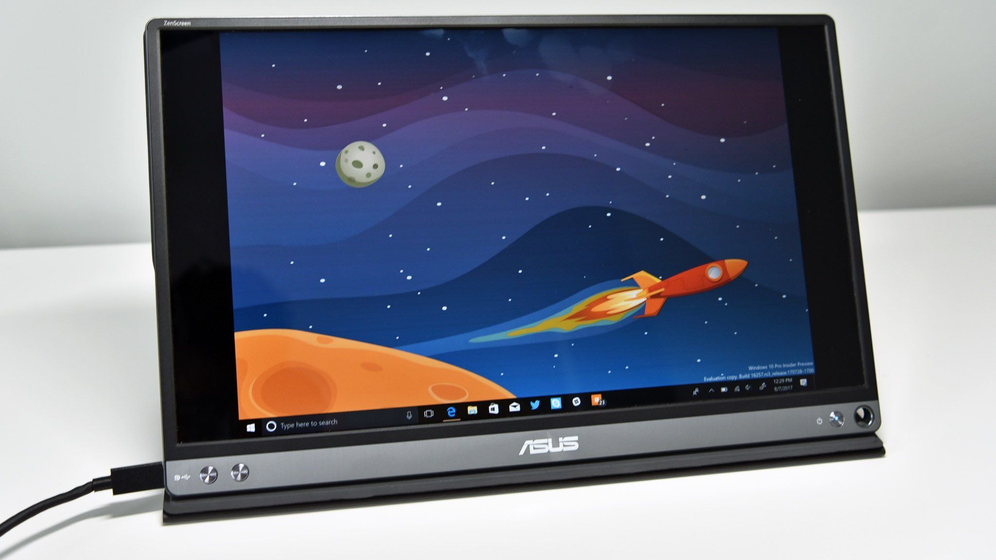 ASUS ZenScreen MB16AC ② ASUS ZenScreen MB16AC - LED monitor - Full HD (1080p) - 15.6