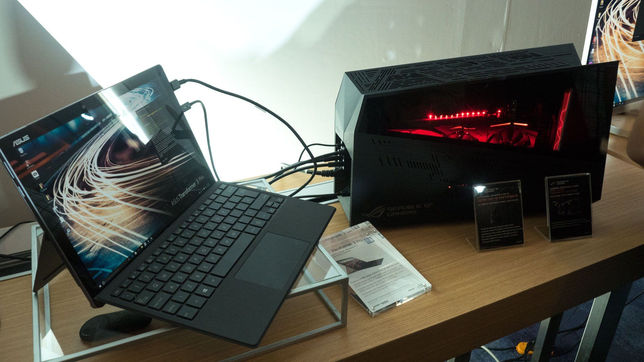 The ASUS ROG XG Station 2 puts desktop graphics power in regular