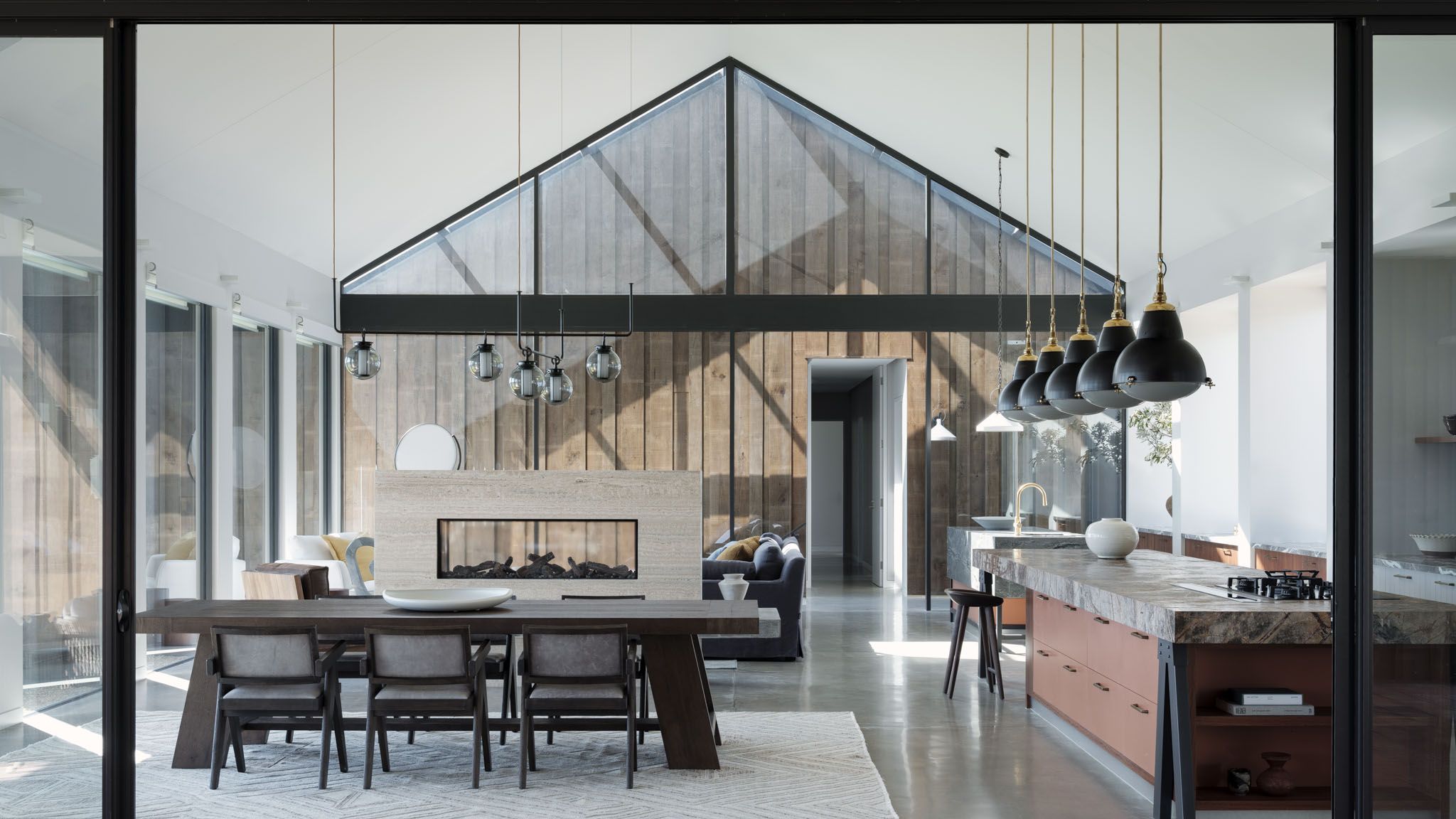 Energy Efficient Barn Style Home With Modern Interior